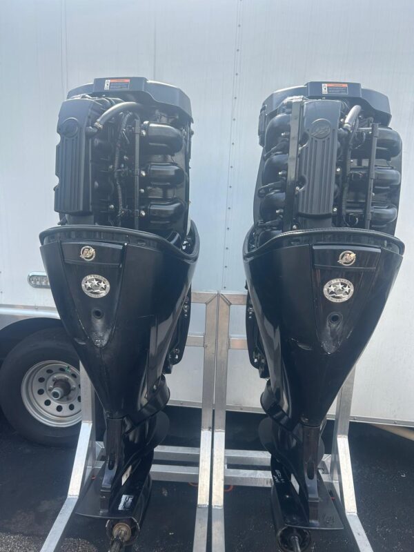 Pair of Mercury 150 outboard motors 2012 - Image 3