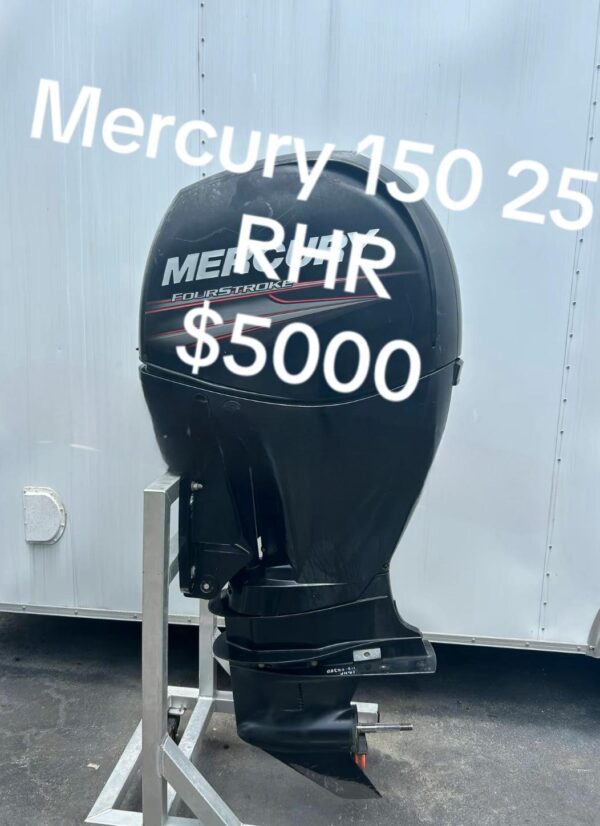 2012 Mercury 150hp (manufactured in 2014).