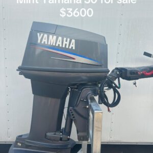 2008 Yamaha 50 tiller motor 20-inch shaft