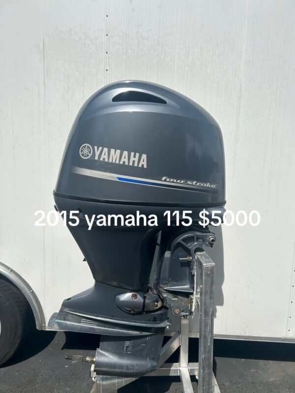2015 Yamaha f115 outboard motor