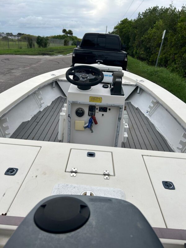 1990 16ft flats boat crossover marine - Image 8