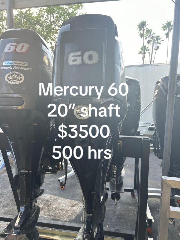 2015 Mercury 60hp Outboard Motor - Image 2