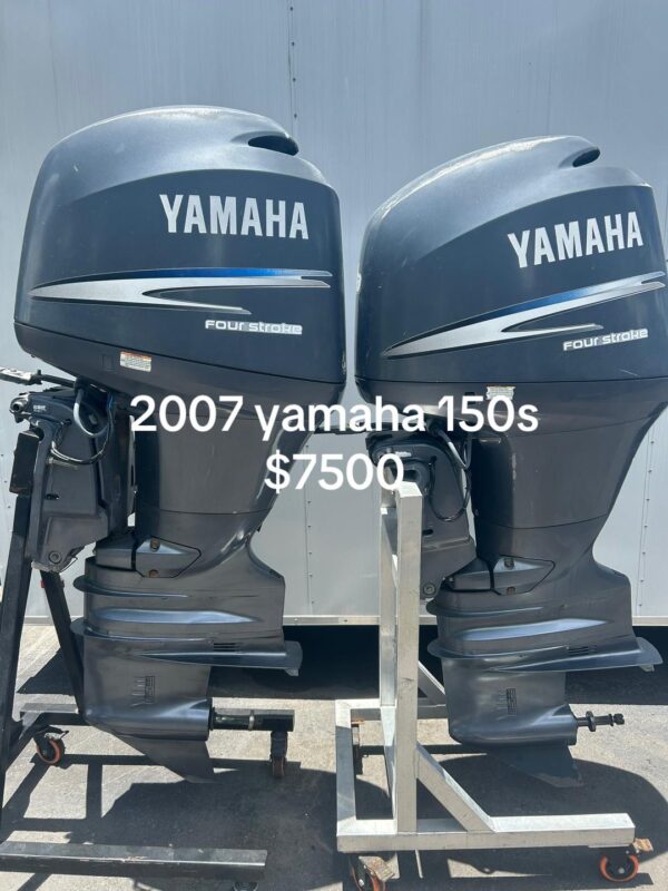 2008 Yamaha F150s (pair)